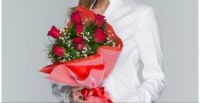 Il mazzo di rose.